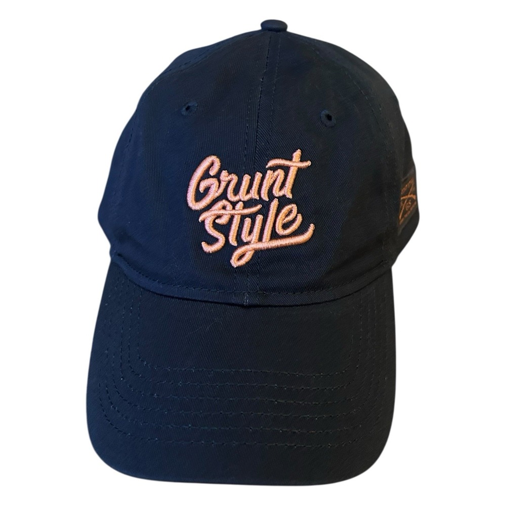 Grunt Style Ladies Apricot Crush Script Logo Hat 3D Lettering Hat